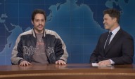 Pete Davidson Makes Surprise ‘SNL’ Cameo, Gives Update on Future Fatherhood