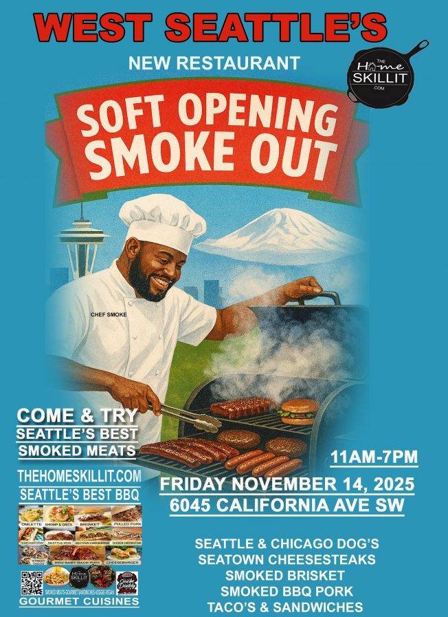 West Seattle Blog… | BIZNOTES: Morgan Junction space goes from bakery to barbecue; See’s Candies pop-up opens