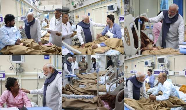 PM Modi Visits Delhi Blast Survivors, Chairs Security Meetings