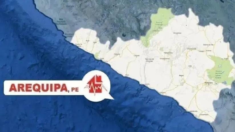 Arequipa: un sismo de magnitud 4.1 se sintió esta mañana en Castilla