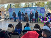 Realizan Marco Bonilla y Karina Olivas "Mega Posada" para  niños del Ejido Ocampo