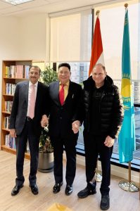 Dr. Nawab Mir Nasir Ali Khan Attends Kazakhstan Global Investment Roundtable in Astana