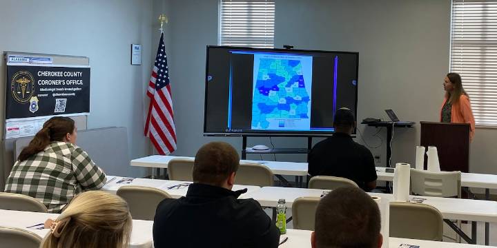 Authorities, investigators train in Cherokee County on Sudden Unexplained Infant Death Investigations