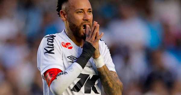 El motivo por el cual Neymar no fue tenido en cuenta en el partido entre Santos y Palmeiras