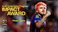 Diego Luna receives 2025 Audi Goals Drive Progress Impact Award