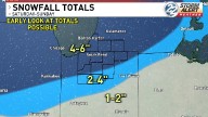 Winter Storm Watch in effect late Friday night