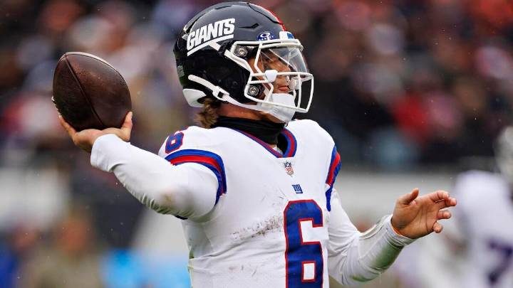 Giants QB Jaxson Dart clears concussion protocol, could face Patriots in 'MNF'