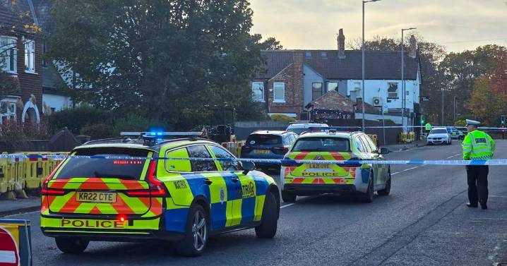 Stockton crash LIVE: Cordon erected and road closed following 'motorbike collision'