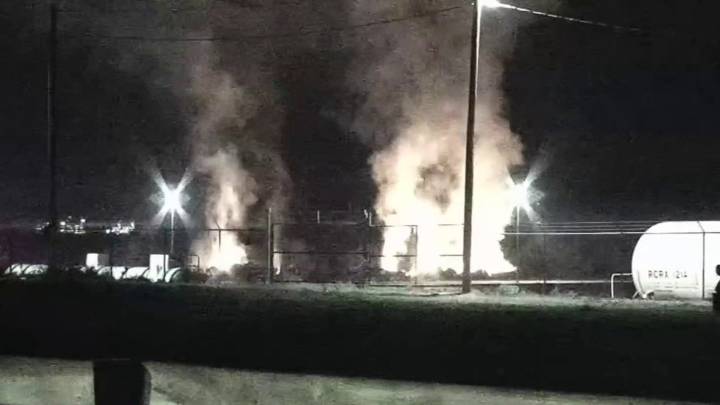 SAFD investigates fire among crushed vehicles on Southeast Side