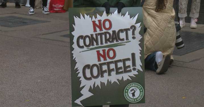 Madison Starbucks workers join nationwide rally for fair contract