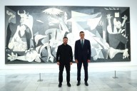 Zelenskyy visits Picasso's 'Guernica,' drawing parallel to Ukraine's bombing