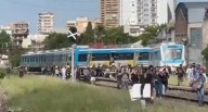 Argentina: Un tren de pasajeros descarrila en Buenos Aires y deja nueve heridos, ninguno grave | Sarmiento 