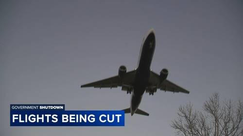 Philadelphia International Airport among 40 airports to have flight capacity reduced by 10% due to shutdown