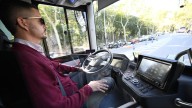 Barcelona estrena un bus sin conductor que realiza viajes gratuitos para los ciudadanos en Montjuïc