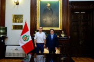 Presidente José Jerí se reunió con el presidente de Asbanc