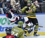 North Bay Battalion crush Saginaw 7-1 in spirited romp Saturday night