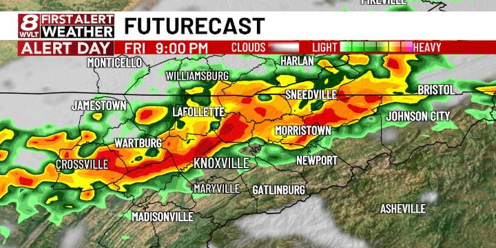 First Alert Weather Day Friday Night for strong storms
