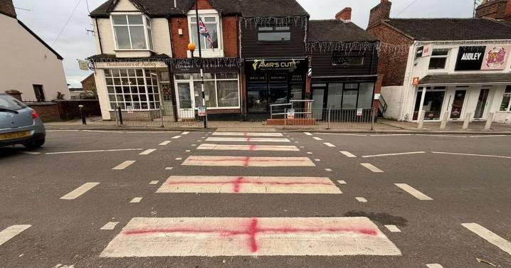England flags painted on zebra crossing to be removed 'at the expense of the taxpayer'