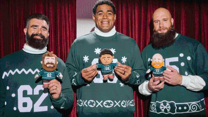 The Philly Specials unveil limited edition Eagles plushies