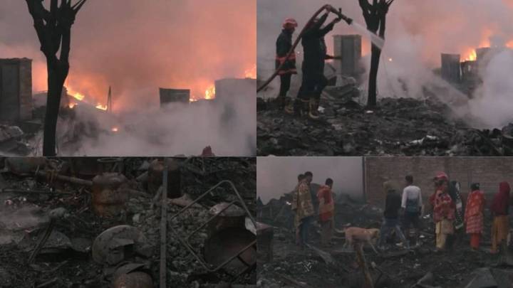 Massive Slum Fire in Delhi’s Rithala, 1 Child Injured India News