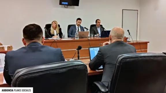 Planes Sociales: un juez admitió la prueba de la fiscalía y se realizará la cesura la próxima semana