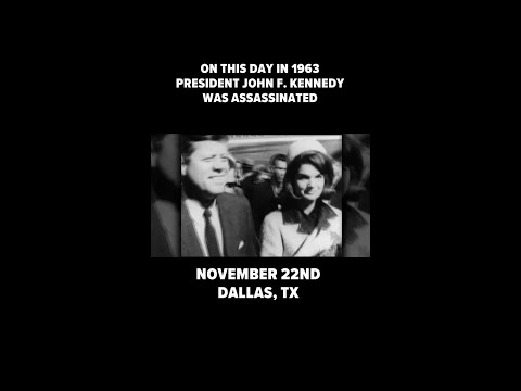 On This Day: JFK assassinated in Dallas, Texas, on Nov. 22, 1963