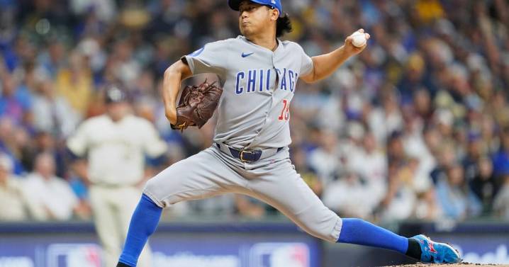 Imanaga becomes eligible for free agency after Cubs, pitcher turn down options, AP source says