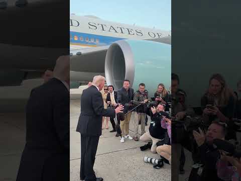 Behind the Scenes Look at Trump at Commanders Game — and 'Greatest Flyover Ever' #shorts