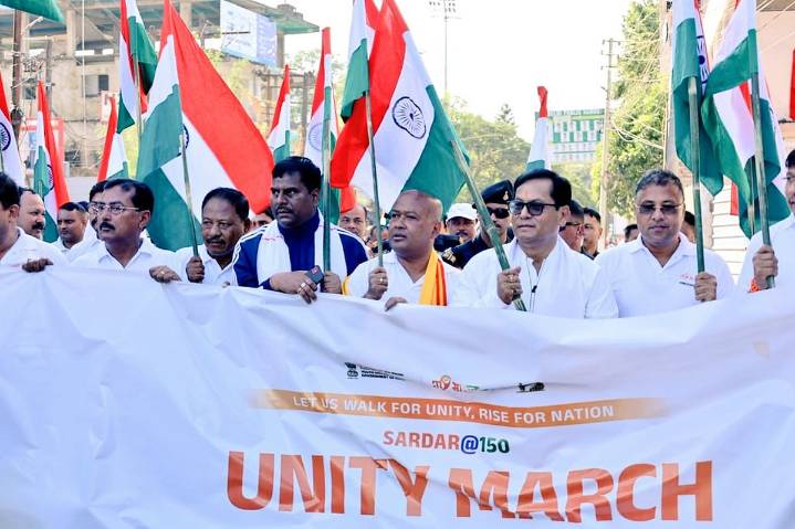 Sardar Patel’s Birth Anniversary: Sarbananda Sonowal Leads Unity March in Dibrugarh