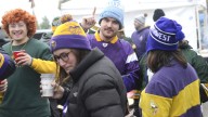 What's the weather forecast for the Packers-Vikings game on Sunday?