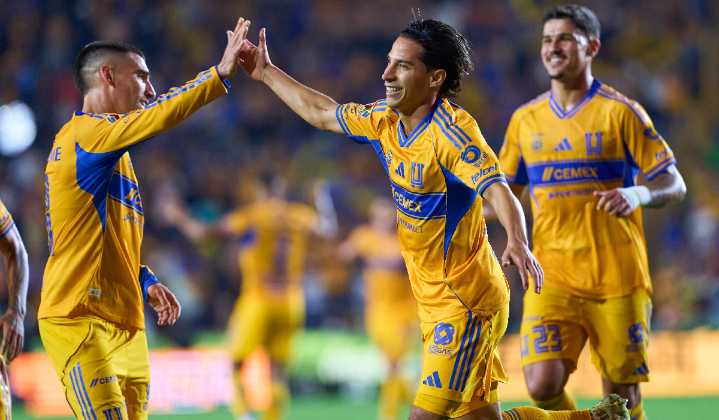 Explotó el Volcán: Tigres es líder momentáneo de la Liga MX tras vencer al Atlético San Luis