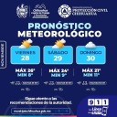 Conoce el pronóstico del clima para este fin de semana en Chihuahua Capital
