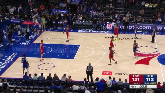 Raptors win 5th straight, surging in 3rd third to beat 76ers 121