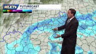 Snow showers likely Monday morning