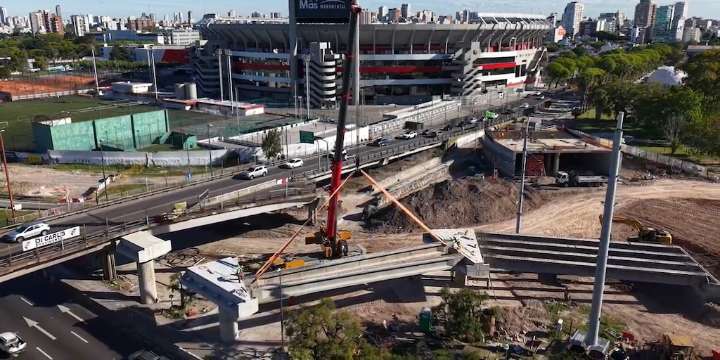 Cortarán las autopistas Dellepiane y Lugones para continuar con las obras de remodelación: cuándo será