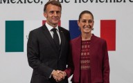 'Gracias Presidenta. Hasta pronto en París': Macron se despide de Sheinbaum