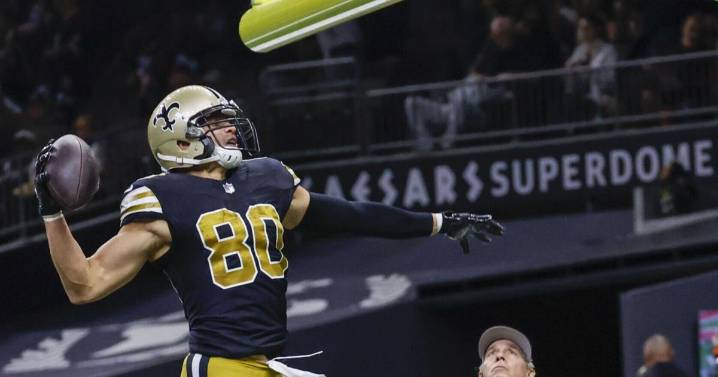 Saints legend Jimmy Graham will be back in the Dome Sunday