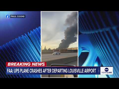 UPS aircraft crashes after departing Louisville airport: Officials