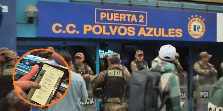 Megaoperativo en Polvos Azules: Policía incauta 40 celulares con IMEI adulterado y cierra más de 70 locales