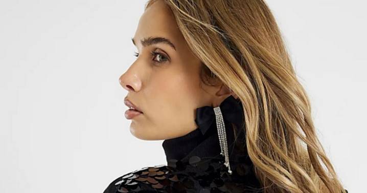 River Island's sparkly jumper reduced to £39 is guaranteed to turn heads at any Christmas party
