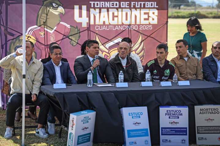 Omar Muñoz presenta “Torneo Cuatro Naciones” previo al “Mundial Sub 17 Qatar 2026”