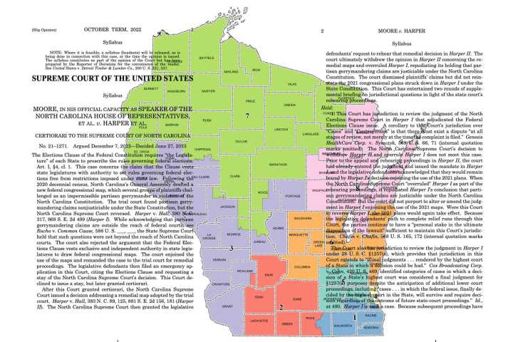 Conservative justice uses fake quote to justify Wisconsin Republican gerrymander.