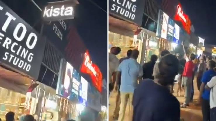 Pakistan Zindabad’ Flashes on LED Boards in Baga, Arpora