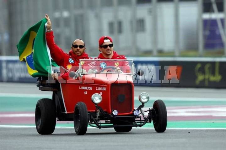 Responden Leclerc y Hamilton a críticas de Elkann
