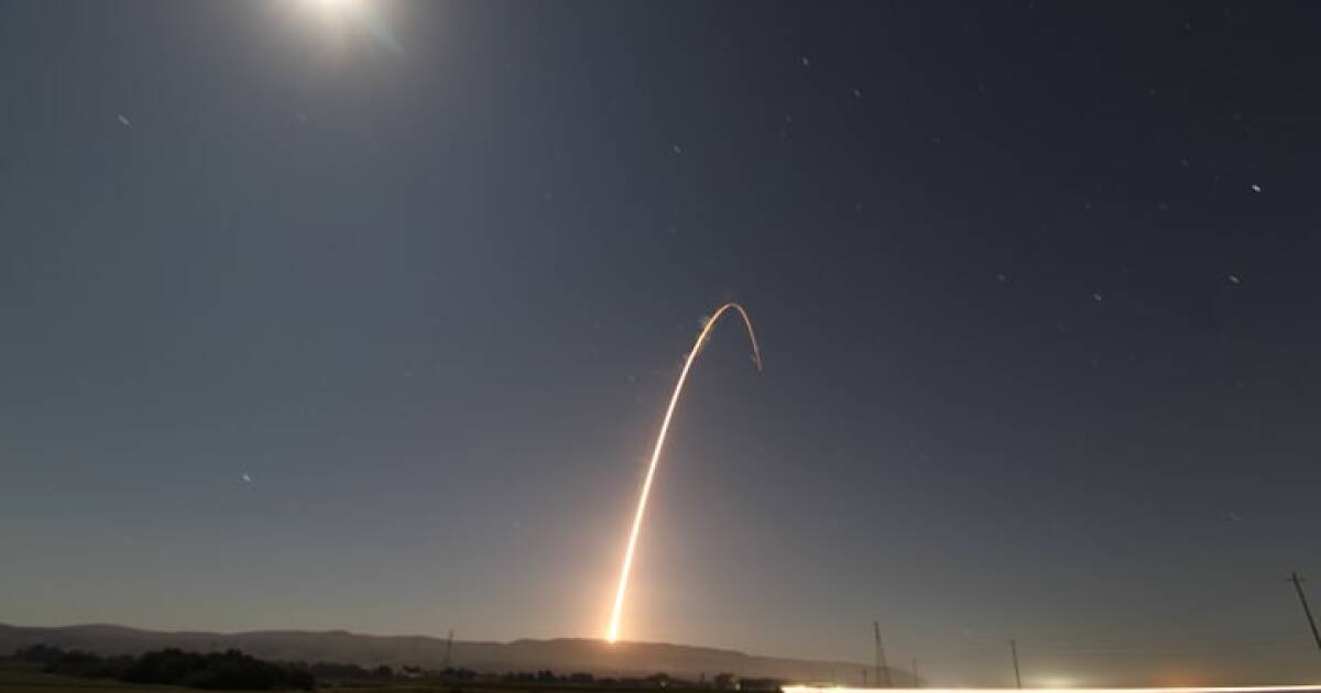 Test launch of unarmed Minuteman III from VSFB scheduled for Tuesday evening