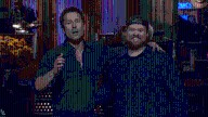 Glen Powell Brings His UPS Driver to Crash 'SNL' Monologue