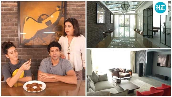 Step inside Farhan Akhtar and Shibani Dandekar's 'alishan bungalow' in Mumbai