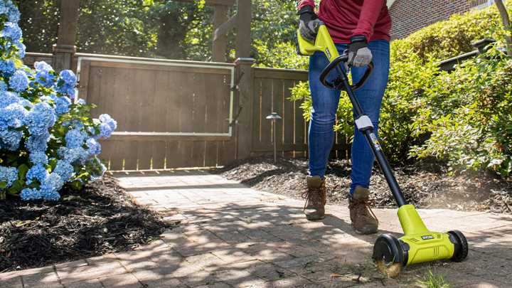 Can You Use Ryobi's Patio Cleaner To Get Rid Of Weeds? Here's What We Know