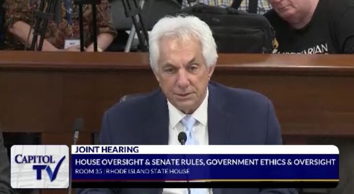 Alviti defends RIDOT, blames private contractors for Washington Bridge failure