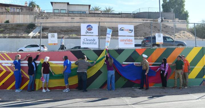 Community partnership creates Yuma’s first augmented reality mural